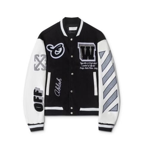 Kurtka bejsbolowa Off White Kurtka bejsbolowa Off White