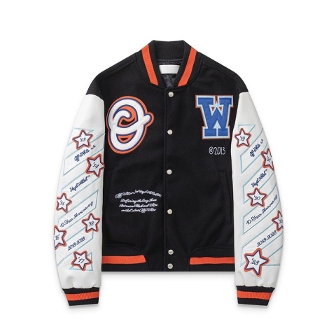 Kurtka bejsbolowa Off White Kurtka bejsbolowa Off White