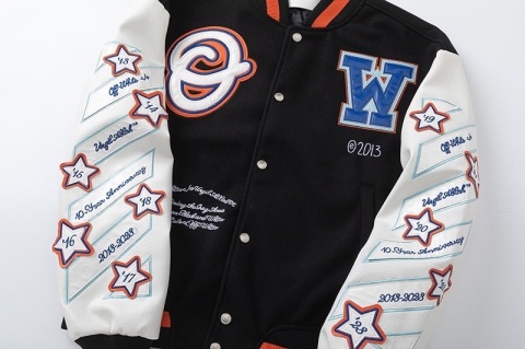 Kurtka bejsbolowa Off White Kurtka bejsbolowa Off White