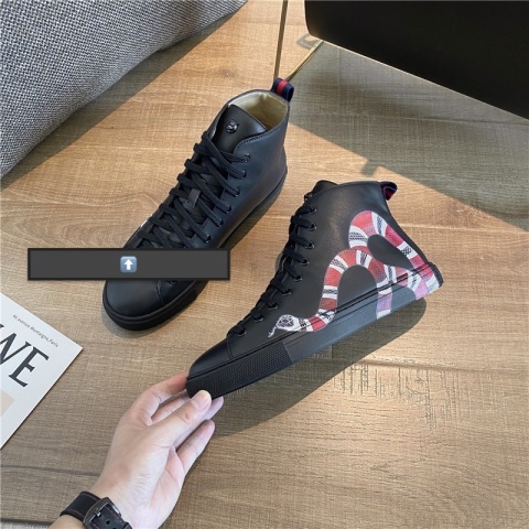 Buty męskie wysokie sneakersy